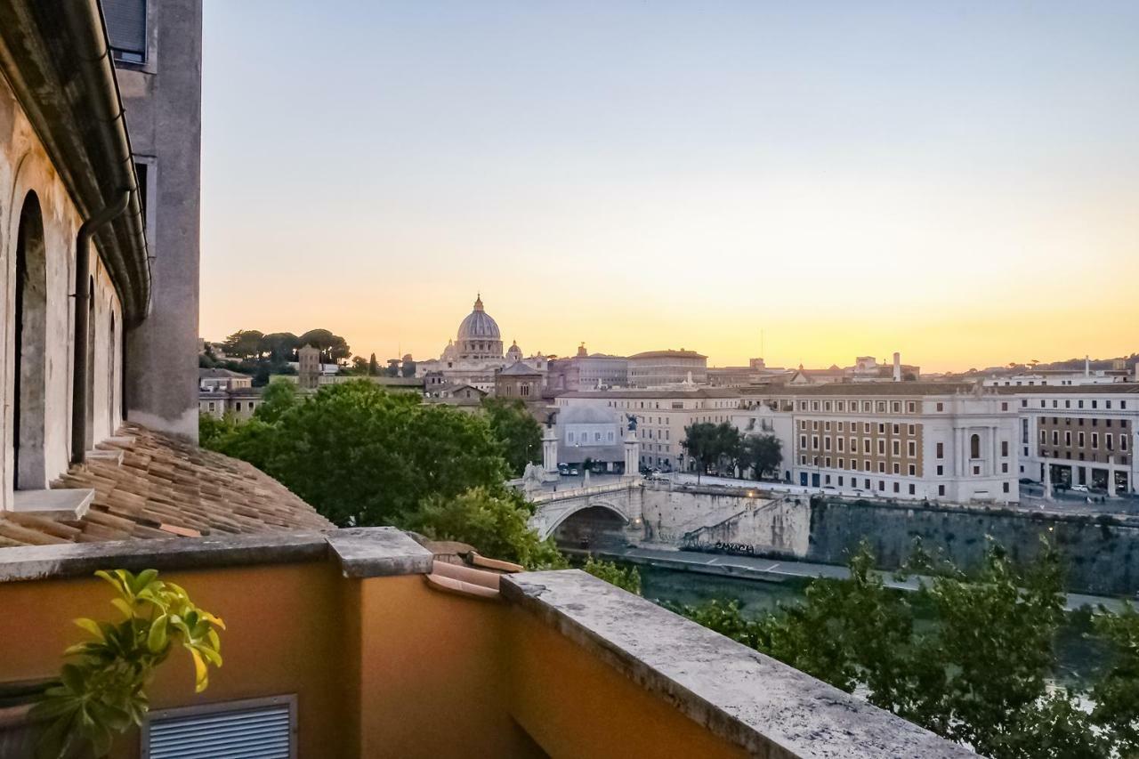 רומא Appartamento A Castel Sant'Angelo Con Terrazza מראה חיצוני תמונה